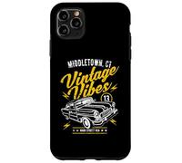 Middletown CT USA Vintage Vibes Car Distressed Design Case for iPhone 11 Pro Max