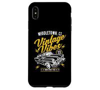 Middletown CT USA Vintage Vibes Car Distressed Design Case for iPhone XS Max