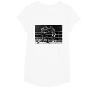 Middleweight Champions Title Boxing Fight T-Shirt, Girls, White, Medium