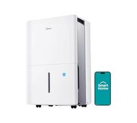 Midea 1,500 Sq. Ft. Energy Star Certified Dehumidifier With Reusable Air Filter 22 Pint - Ideal For Basements, Large & Medium Sized Rooms, And Bathrooms (White)
