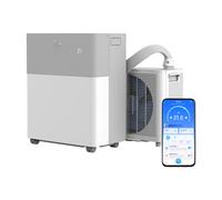 Midea 4-in-1 Portasplit Air Conditioner with Heat Pump, 12000 BTU 3.5kW, Only 39dB(A) in Silent Mode, Cooling Heating Smart WiFi Control, for Rooms up to 42m²/105m³ [Energy Class