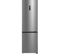 Midea MDRB521MGB02 201cm High 60/40 No Frost Fridge Freezer - Inox - B Rated, Stainless Steel