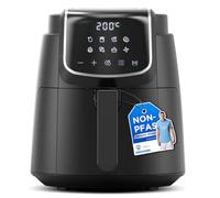 Midea Air Fryer 4L, Oil-Free Airfryer 1500W, 8 Pre-Programmed Cooking Modes, 35-200°C, Baking, Roasting, Grilling, Defrosting, Shake Alarm, 60-Minute Timer, Dishwasher Safe