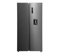Midea American Fridge Freezer - Stainless Steel - D Rated
