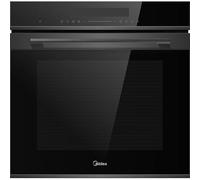 Midea Built In Electric Single Oven - Black - A Rated