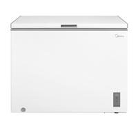 Midea Chest Freezer, 293 Litres, White, Fast Freeze, Inverter Technology, Lockable Lid, Adjustable Thermostat, 84.4x106.5x59.2 cm