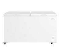Midea Chest Freezer, White, 508 Litre Capacity, Fast Freeze, 4-Star Rating, 41 dB, Energy Rating E