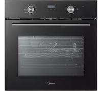 Midea MBO65M90D2-BK Built-In Electric Single Oven, Black