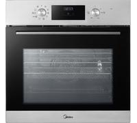 Midea MBO65M90D2-SS Built-In Electric Single Oven, Stainless Steel