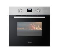 Midea MBO65M90D2-X 70L Built-In Single Fan Oven - Stainless Steel - A Rated