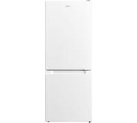 Midea MDRB202FGE01 124cm 60/40 Small Fridge Freezer - White - E Rated, White
