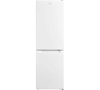 Midea MDRB254FGE01 150cm 60/40 Small Frost Free Fridge Freezer - White - E Rated, White