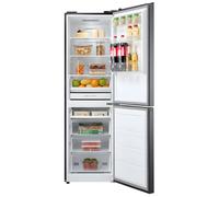 Midea 50/50 Total No Frost Fridge Freezer - Silver - D Rated