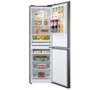 Midea MDRB379FGD02 - Silver Freestanding 50/50 Frost Free Fridge Freezer - D energy
