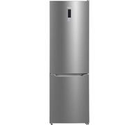 Midea MDRB424FGD02O 60cm Wide 188cm Tall Freestanding 60/40 Fridge Freezer - Total No Frost - 310L - Silver