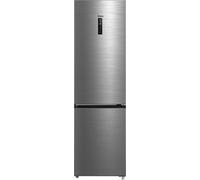 Midea MDRB521MGA46O 202cm 70/30 No Frost Fridge Freezer - Stainless Steel - A Rated, Stainless Steel
