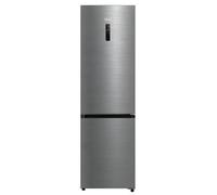 Midea 70/30 Total No Frost Fridge Freezer - Inox - C Rated