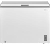 Midea Chest Freezer, White, 249 Litre, Fast Freeze, 4-Star Rating, 41 dB, 85x98.5x60 cm