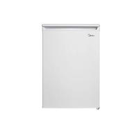 Midea MDRD168FGE01 White Under Counter Fridge 113L, E Energy Rating, LED Light, Reversible Door, 4-Star Freezer