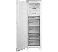 Midea MDRE306FGE01D Integrated 178cm Upright Freezer with Sliding Door Fixing Kit - E Rated, White