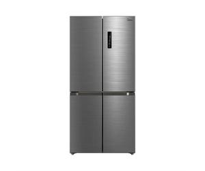 Midea MDRF632FIE46 84cm Wide Wifi Connected Total No Frost Multi Door American Fridge Freezer, Inox