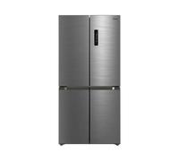 Midea MDRF632FIE46 84cm Wide Wifi Connected Total No Frost Multi Door American Fridge Freezer, Inox, E Rated