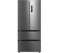 Midea MDRF692FIC46 side-by-side refrigerator Freestanding 516 L C Brushed steel
