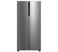 Midea American Fridge Freezer - Stainless Steel - E Rated