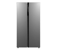 Midea MDRS710FGE02 90cm Wide American Fridge Freezer, Stainless Steel, E Rated