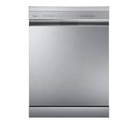 Midea MDWPF1233C(S)-WG-UK 60cm Freestanding Dishwasher - 12 Place Settings - Silver - E Rated