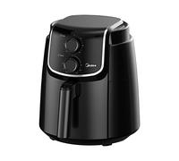 Midea MF-TN40D2 Airfryer XL, Hot Air Fryer 3.5L, Dual Cyclone Technology, 90% Less Fat Hot Air Fryer 1500W, 60min Timer, 200°C Temperature Control, Automatic Power Off Function, Dark Grey