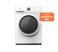 Midea MF100W70 7kg 1200 Spin Washing Machine , White, D Rated