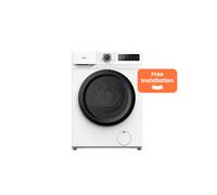 Midea MF110W80BA10/W 8kg 1400rpm Freestanding Washing Machine - White - A Rated