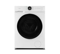 Midea MF20EW100WB Freestanding Washing Machine, BLDC Motor, Bright LED Display Lunar Dial, Steam, Allergy Care, Half-Load, Add Garment, Delay Start, Child Lock, App Control, 10kg White