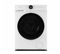Midea MF20EW90WB Freestanding Washing Machine, BLDC Motor, Bright LED Display Lunar Dial, Steam, Allergy Care, Half-Load, Add Garment, Delay Start, Child Lock, App Control, 9 kg White