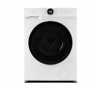 Midea MF20EW90WB Freestanding Washing Machine, BLDC Motor, Bright LED Display Lunar Dial, Steam, Allergy Care, Half-Load, Add Garment, Delay Start, Child Lock, App Control, 9 kg White