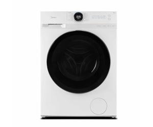 Midea MF20EW90WB Freestanding Washing Machine, BLDC Motor, Bright LED Display Lunar Dial, Steam, Allergy Care, Half-Load, Add Garment, Delay Start, Child Lock, App Control, 9 kg White