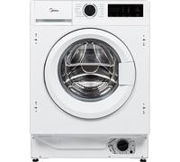Midea MFA06W80BA10/W-UK Integrated 8kg Washing Machine with 1400 rpm - White