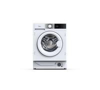 Midea MFA06W90BA/W-UK 9kg 1400 Spin Integrated Washing Machine, White, A Rated