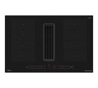 Midea MIH740Y078B Venting Induction Hob - Black - For Ducted/Recirculating Ventilation