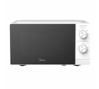 Midea Solo Microwave - 20L, 700W, White, Manual Controls, MET Inverster Technology, MMOP01MZ-WH
