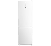 Midea No Frost Combi Fridge | 59.4 cm wide x 188 cm high | White | Free installation combi fridge 224 L + 86 L Freezer - Low Energy Fridge with No Frost Vertical Freezer