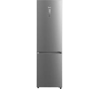 Midea No Frost Combi Refrigerator 59.5 cm Wide x 201 cm High | Stainless Steel | Free Installation 247 L + 83 L Freezer Compartment - Energy Saving Fridge with Vertical Freezer, No Frost