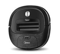 Midea Robot Vacuum Cleaner VCR20B with 2000 Pa High Suction Motor Power, 3 Cleaning Modes, Virtual Wall Technology, Schedule by Remote Control, 100min Runtime and HEPA Filtration Technology - Black