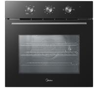 Midea Xpress MBO65M90M1-BK Built In Electric Single Oven - Black Black
