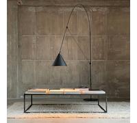 midgard LED floor lamp AYNO XL black/black 4,000 K 290 cm