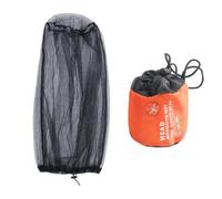 Midge Head Net with Storage Bag Face Net Mesh Nylon Mosquito Head Net for Outdoor Hiking Camping Climbing Fishing and Walking