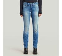 Midge Slim Straight Jeans - antique faded lake - Women 26-32