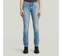 Midge Slim Straight Jeans - Light blue - Women 25-30