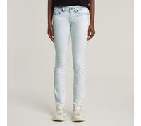 Midge Slim Straight Jeans - Light blue - Women 26-28